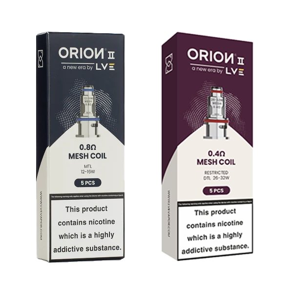 LVE ORION 2 REPLACEMENT COILS - 5PK - EJUICEOVERSTOCK.COM