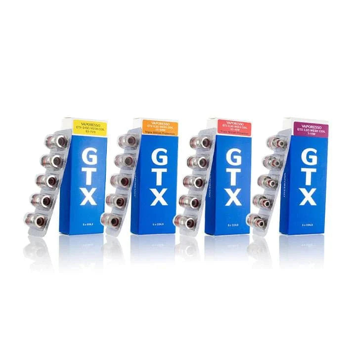 VAPORESSO GTX REPLACEMENT COILS - 5PK - EJUICEOVERSTOCK.COM