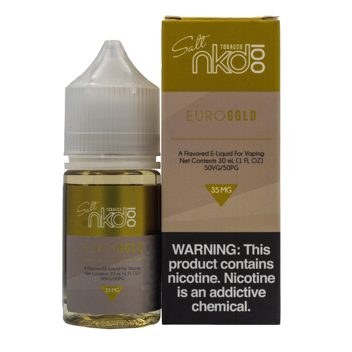 NAKED 100 SALT - EURO GOLD - 30ML