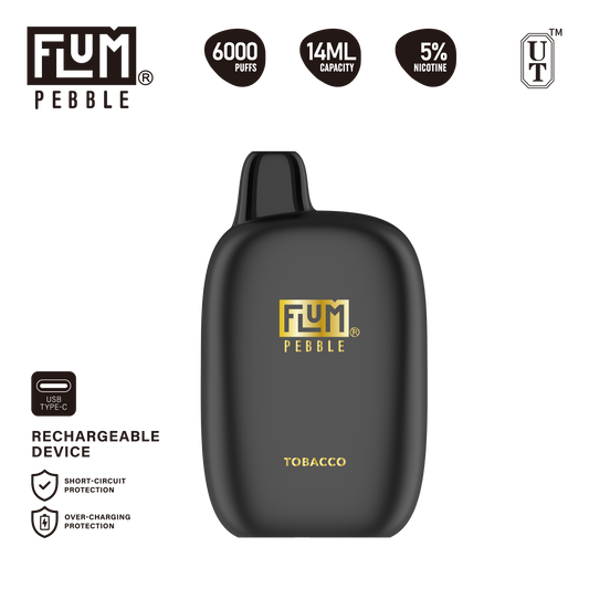 FLUM PEBBLE DISPOSABLE - 6000 PUFFS