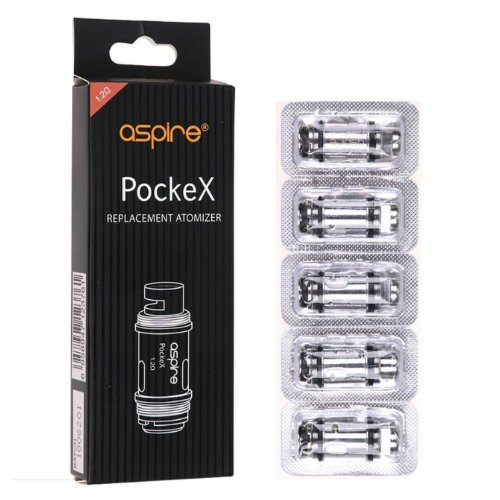 Aspire PockeX Replacement Coils (5 - PACK) - EJUICEOVERSTOCK.COM