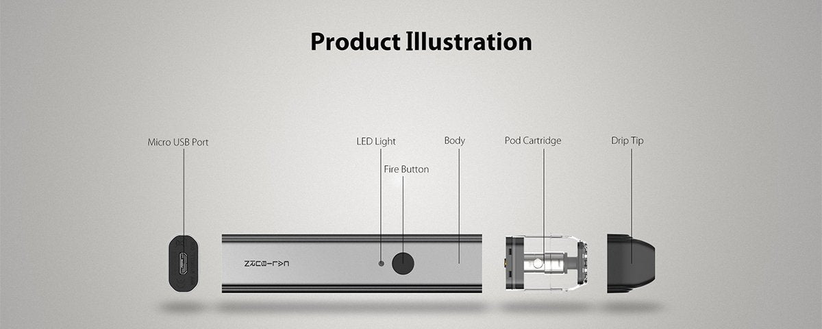 CALIBURN POD STARTER KIT BY UWELL - EJUICEOVERSTOCK.COM