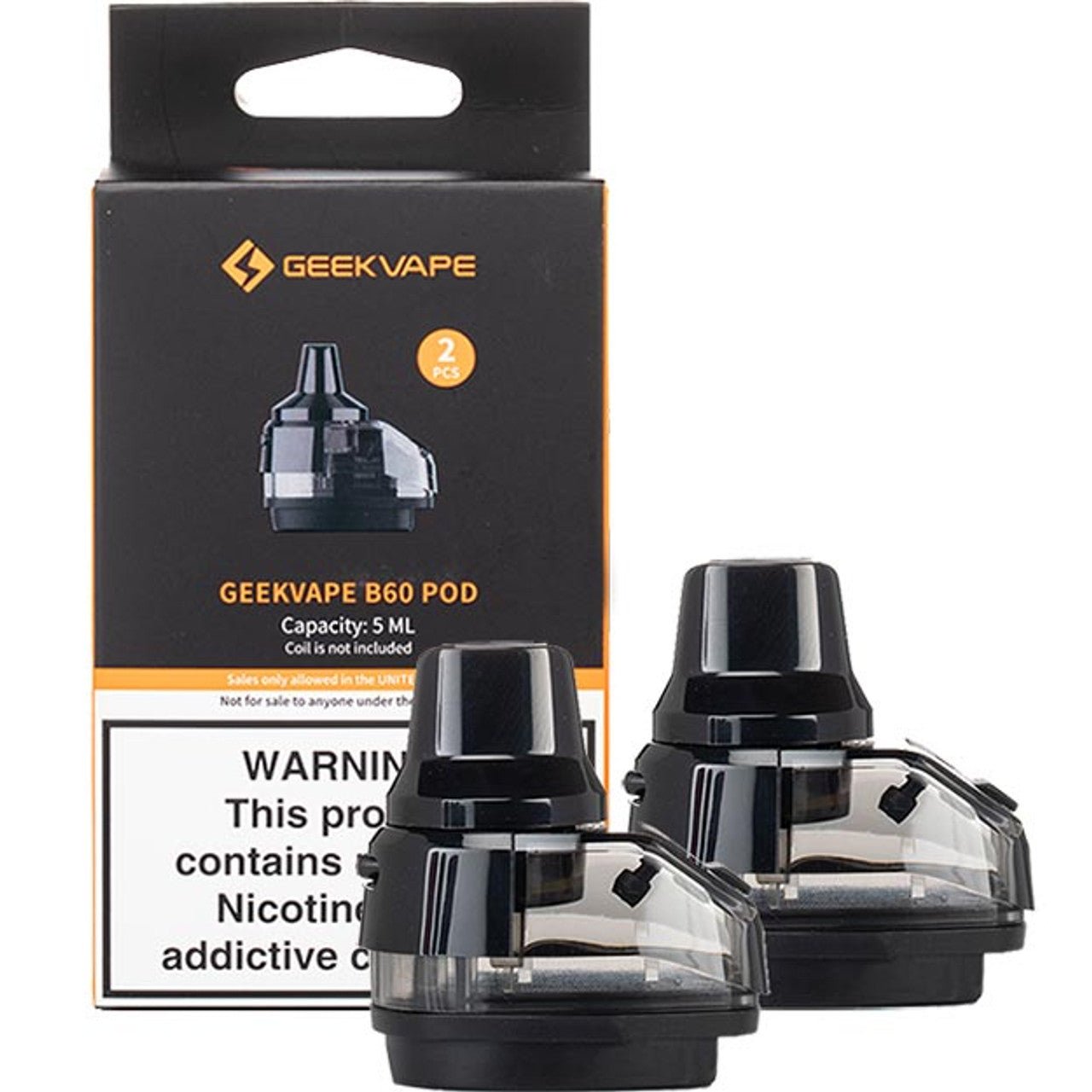 GEEK VAPE B60 AEGIS BOOST 2 REPLACEMENT PODS - 2PK - EJUICEOVERSTOCK.COM