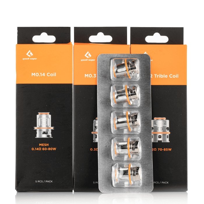 GEEK VAPE M REPLACEMENT COILS - 5PK - EJUICEOVERSTOCK.COM