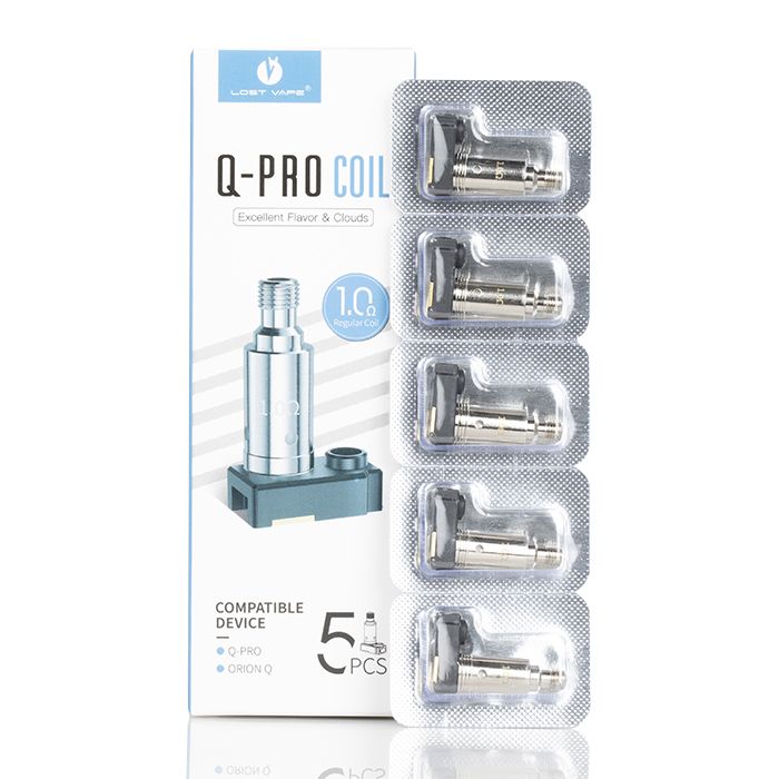 LOST VAPE ORION Q-PRO REPLACEMENT COILS - 5PK - EJUICEOVERSTOCK.COM