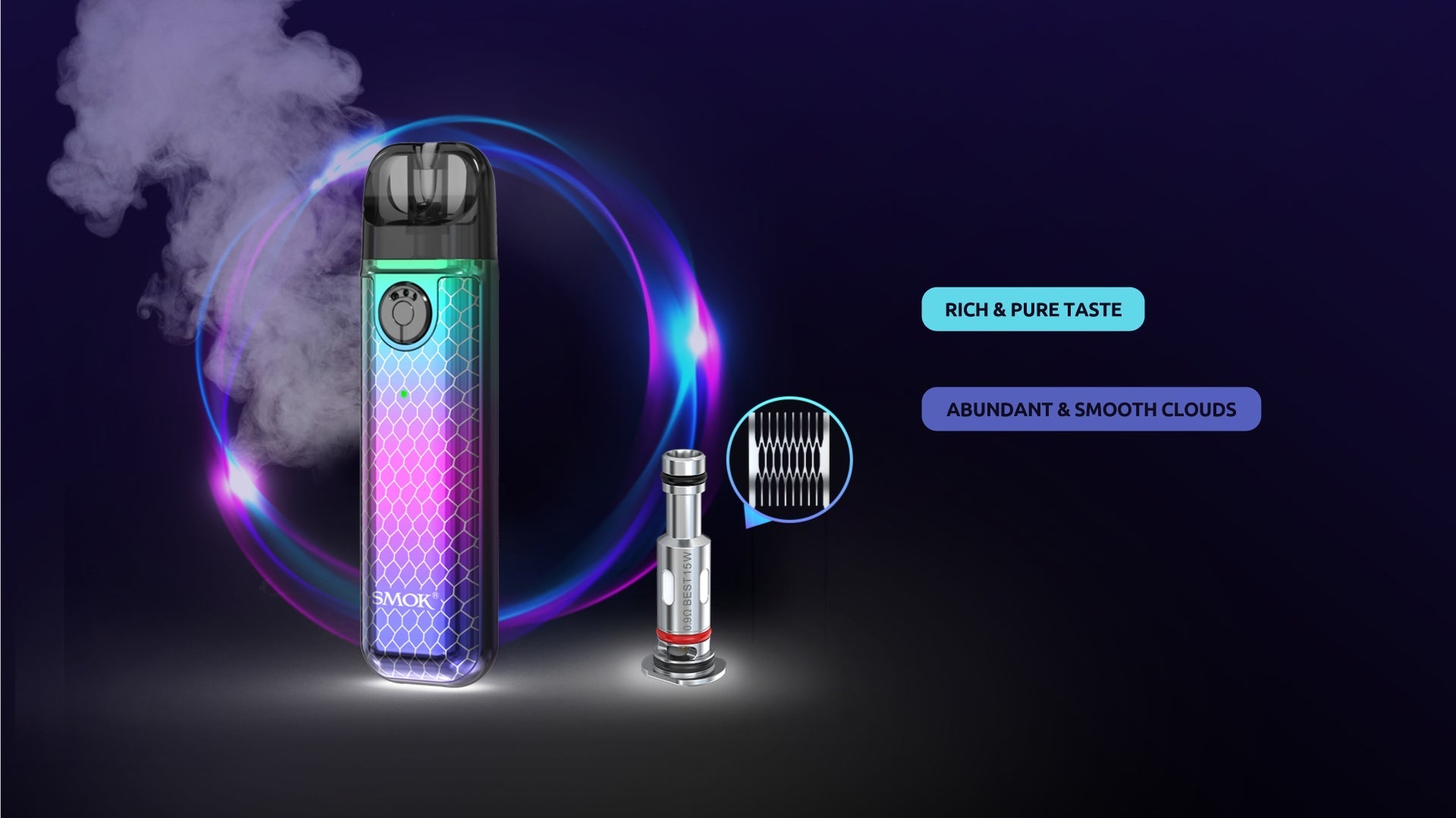 NOVO 4 MINI 25W STARTER KIT by SMOK - EJUICEOVERSTOCK.COM