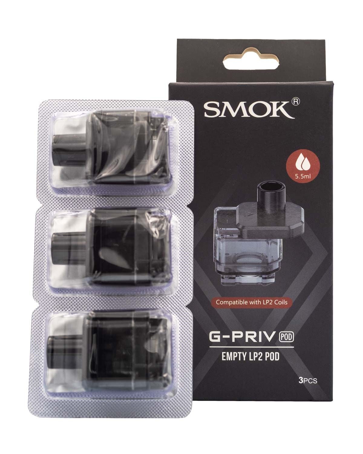 SMOK G-PRIV REPLACEMENT PODS - 3PK - EJUICEOVERSTOCK.COM