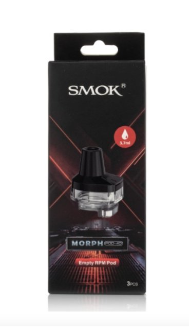 SMOK MORPH POD - 40 Replacement Pods - EJUICEOVERSTOCK.COM