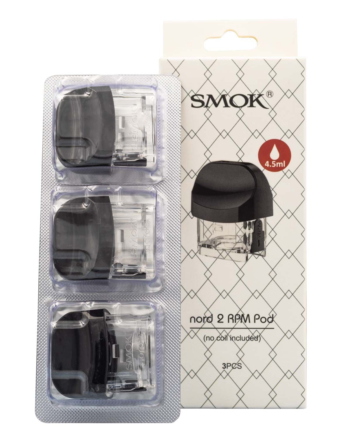 SMOK NORD 2 REPLACEMENT PODS - 3PK - EJUICEOVERSTOCK.COM