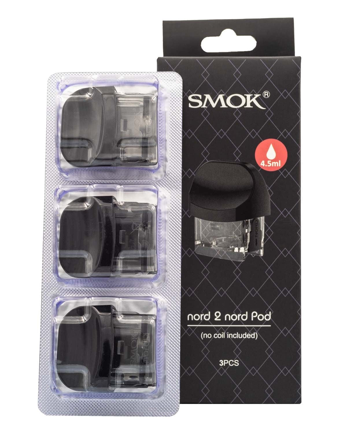 SMOK NORD 2 REPLACEMENT PODS - 3PK - EJUICEOVERSTOCK.COM