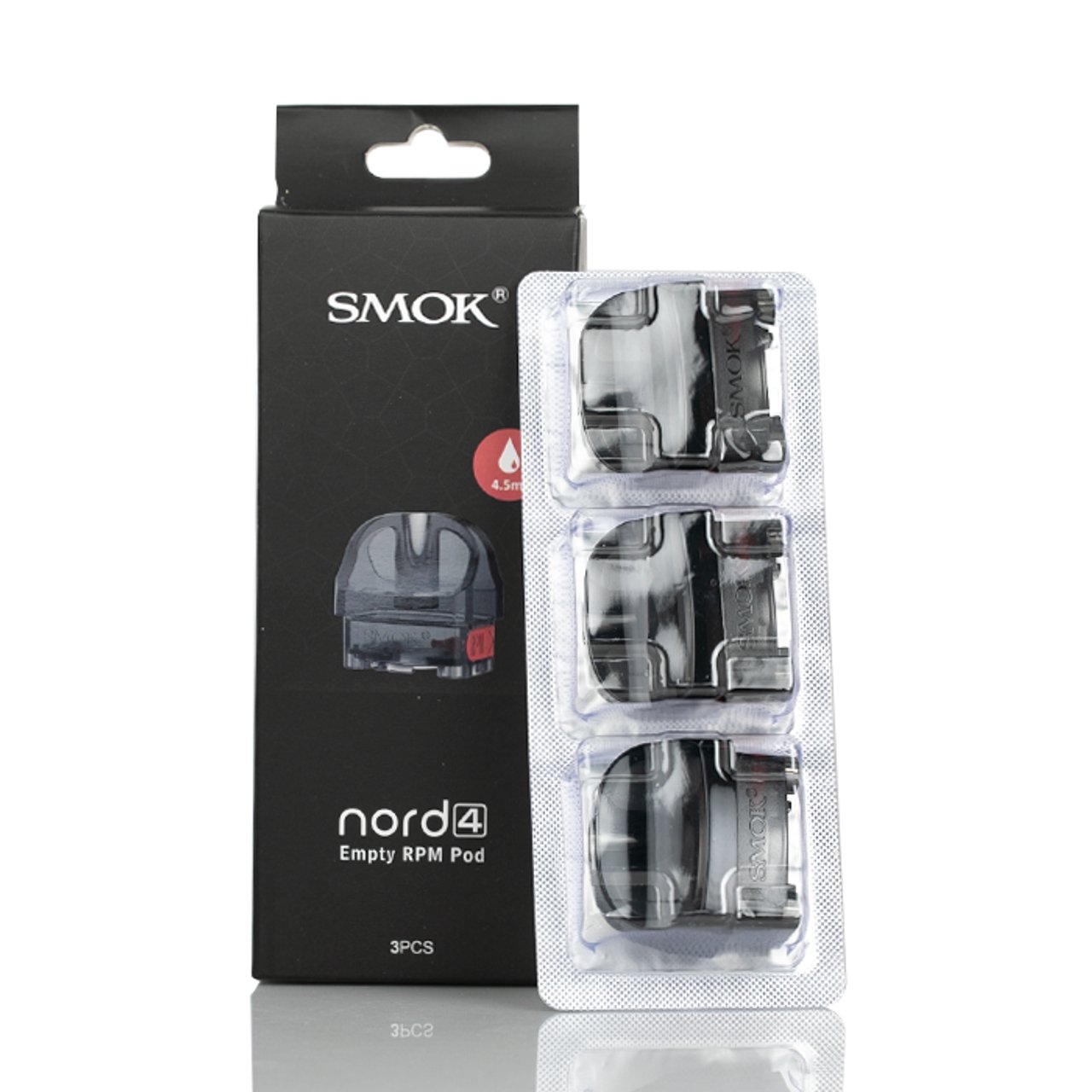 SMOK NORD 4 REPLACEMENT PODS - 3PK - EJUICEOVERSTOCK.COM