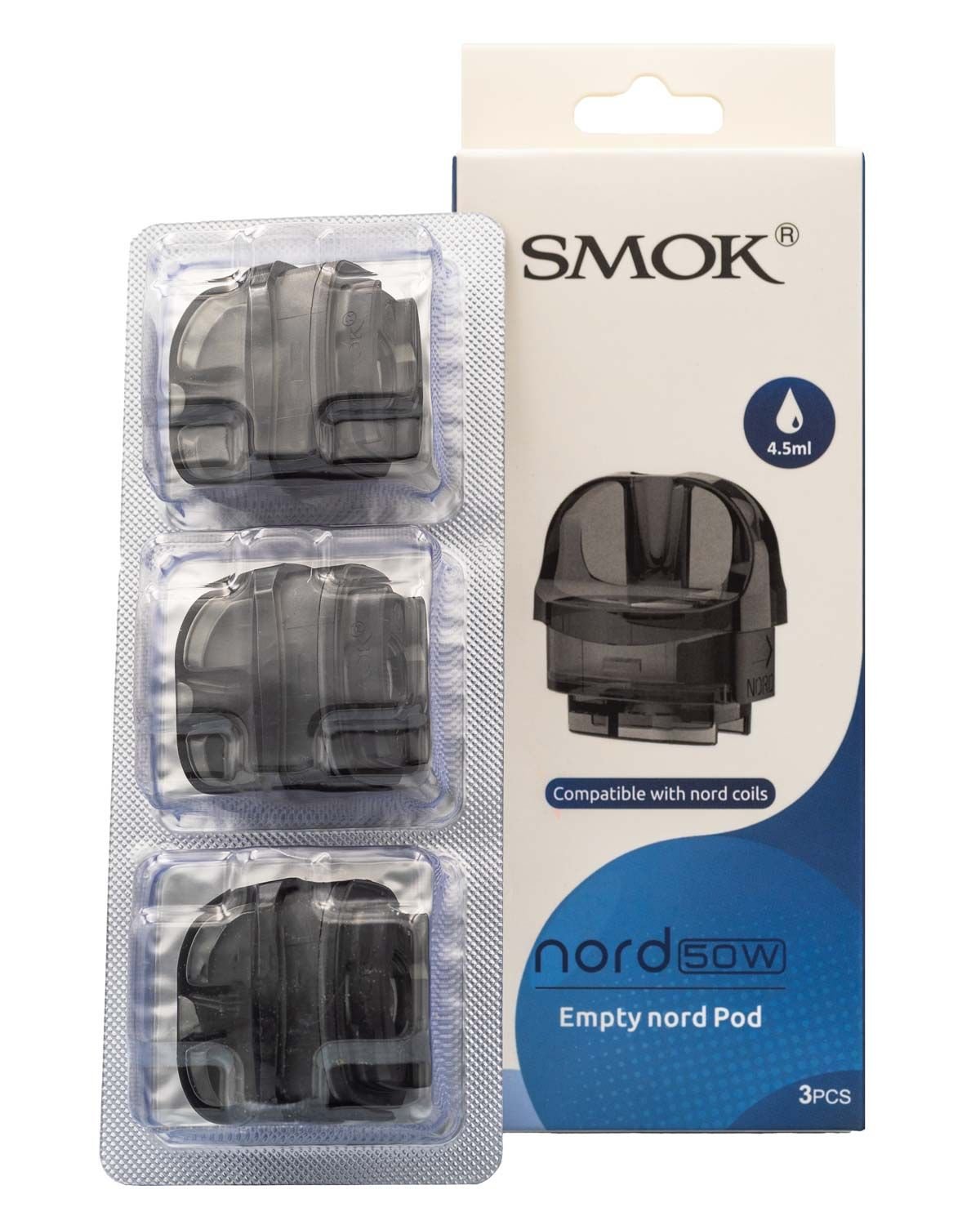 SMOK NORD 50 REPLACEMENT PODS - EJUICEOVERSTOCK.COM