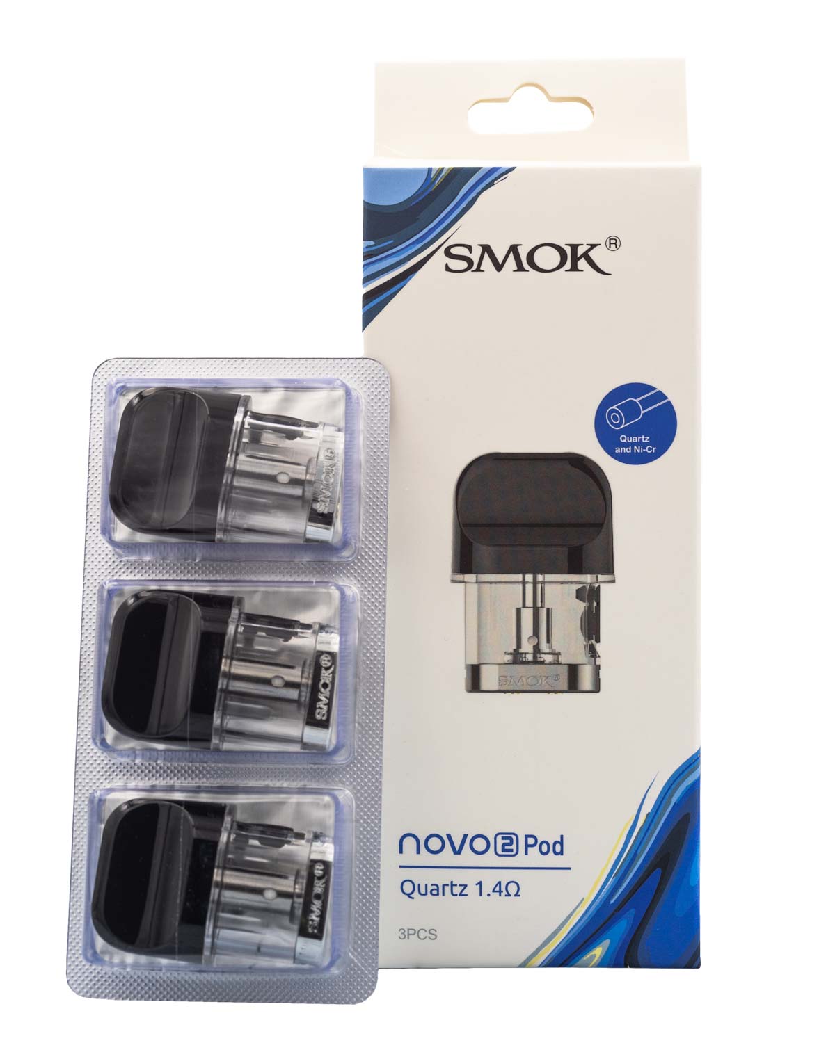 SMOK NOVO 2 REPLACEMENT PODS - 3PK - EJUICEOVERSTOCK.COM