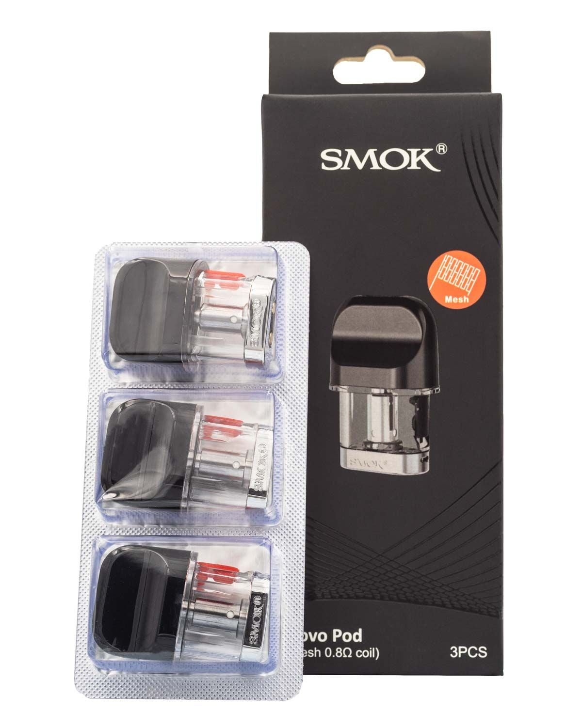 SMOK NOVO REPLACEMENT PODS - 3PK - EJUICEOVERSTOCK.COM