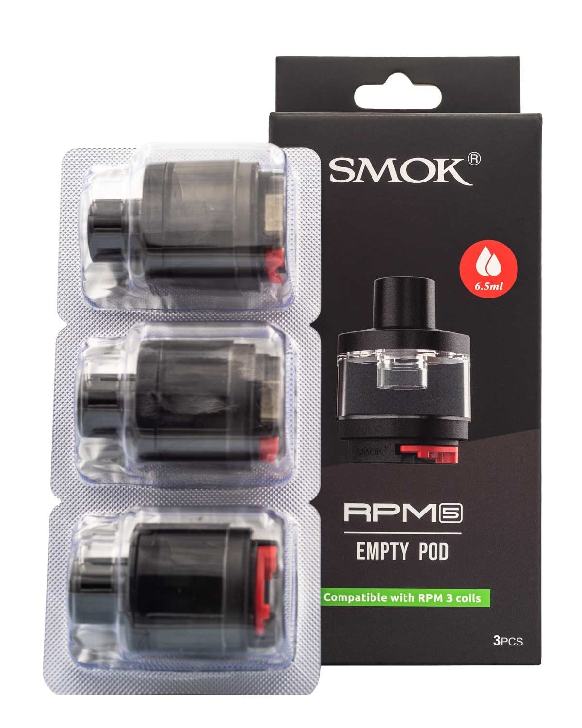 SMOK RPM 5 REPLACEMENT PODS - 3PK - EJUICEOVERSTOCK.COM