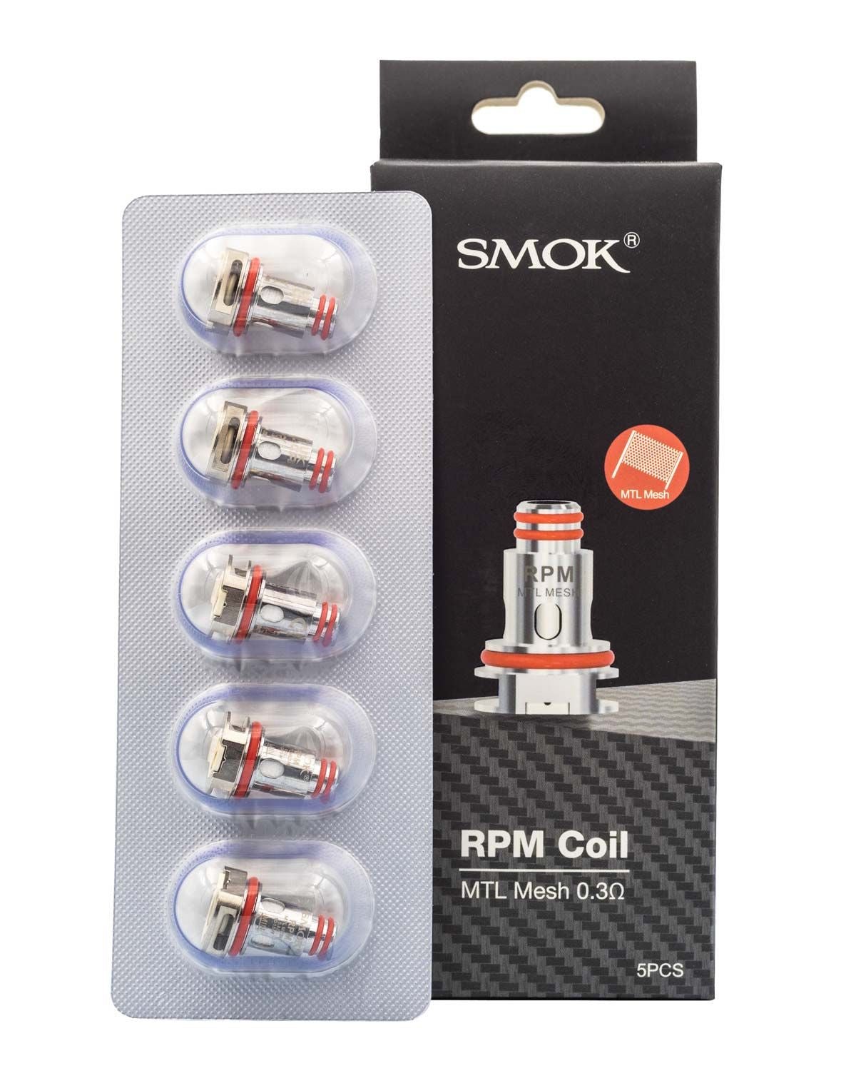 SMOK RPM REPLACEMENT COILS - 5PK - EJUICEOVERSTOCK.COM