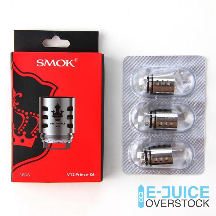 SMOK TFV12 Prince Replacement Coils MEGA CLEARANCE - EJUICEOVERSTOCK.COM