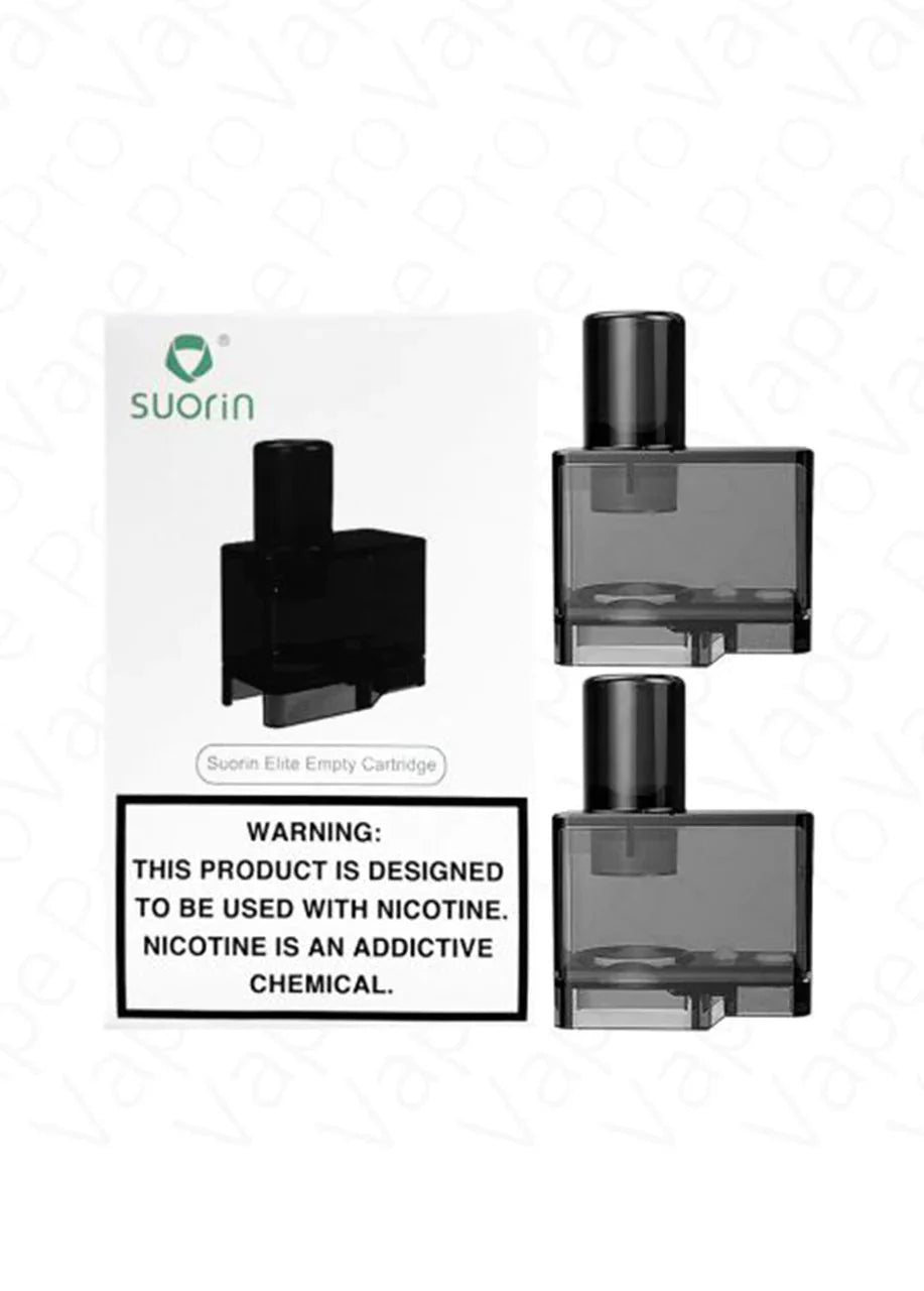 SUORIN ELITE REPLACEMENT PODS - 2PK - EJUICEOVERSTOCK.COM