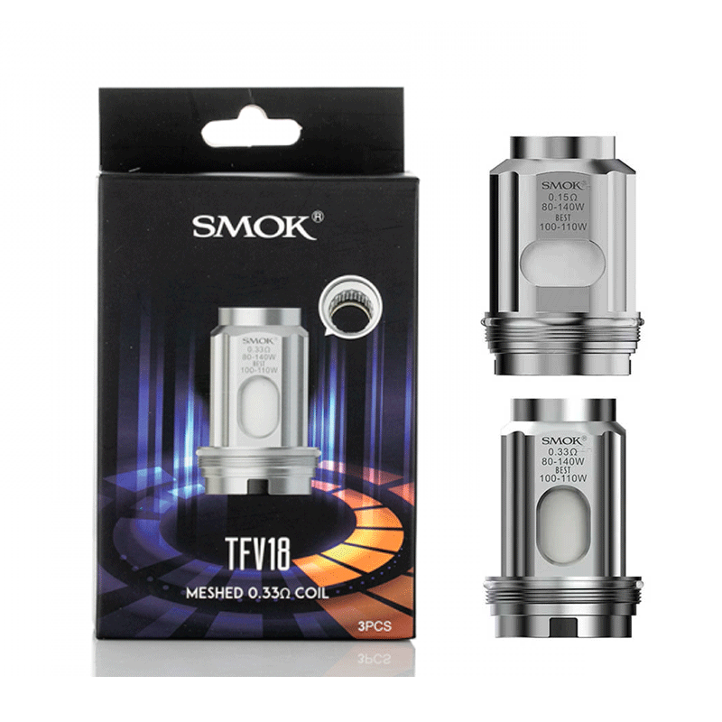 TFV18 MESH REPLACEMENT COILS by Smok - EJUICEOVERSTOCK.COM