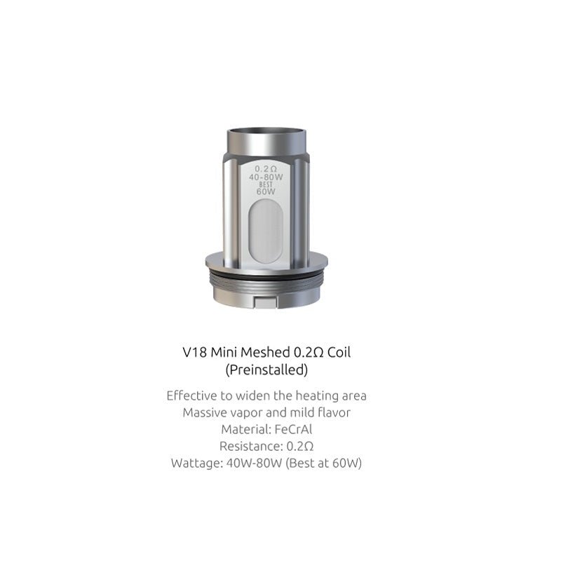 V18 MINI MESH REPLACEMENT COILS by Smok - EJUICEOVERSTOCK.COM