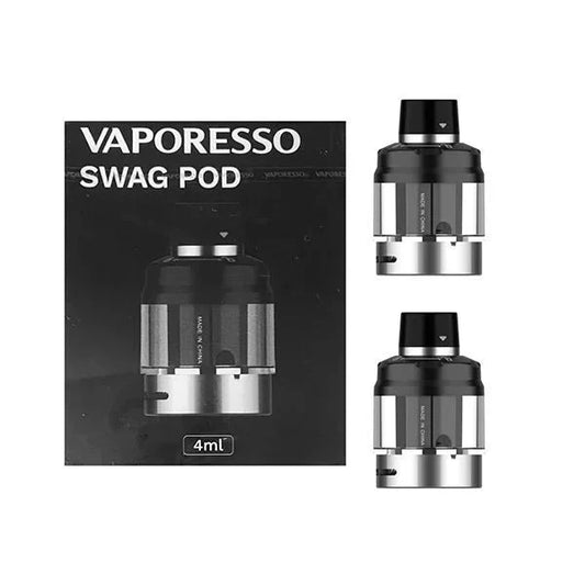 VAPORESSO SWAG REPLACEMENT PODS - 2PK - EJUICEOVERSTOCK.COM