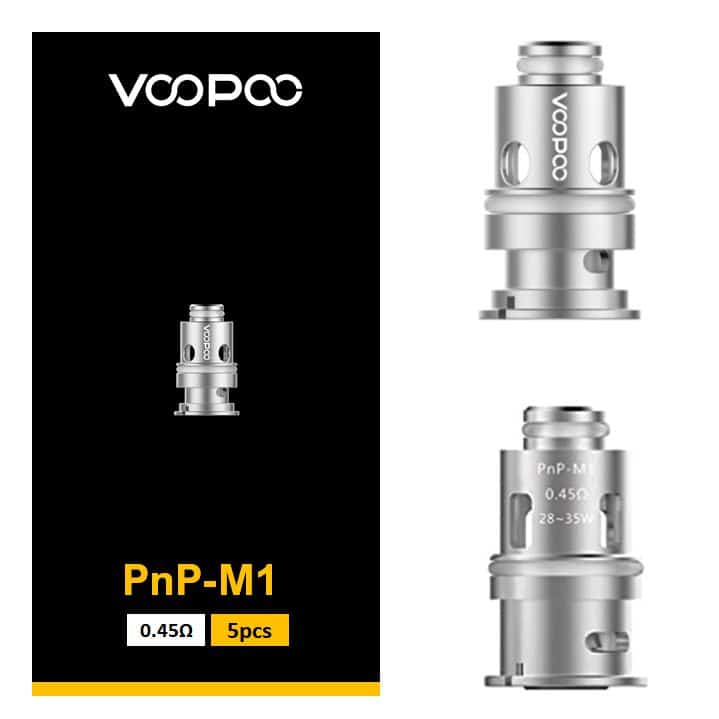 VOOPOO PNP REPLACEMENT COILS - 5PK - EJUICEOVERSTOCK.COM