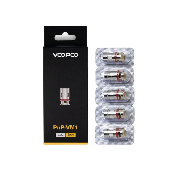 VOOPOO PNP REPLACEMENT COILS - 5PK - EJUICEOVERSTOCK.COM