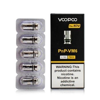 VOOPOO PNP REPLACEMENT COILS - 5PK - EJUICEOVERSTOCK.COM